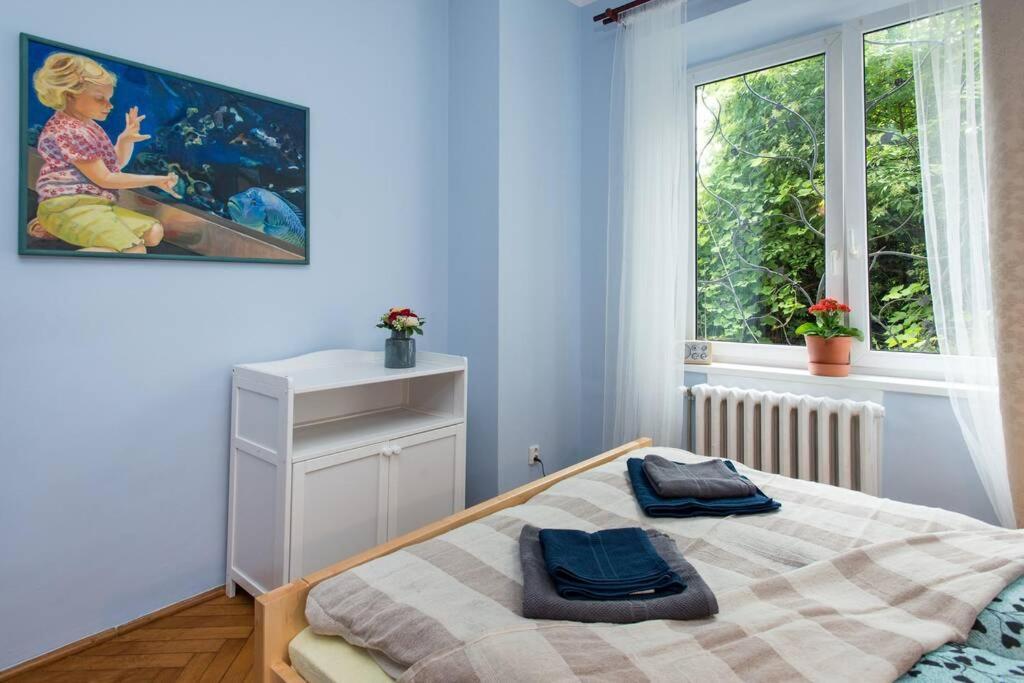 Apartamento Peaceful And Relaxing Studio In The Center Cracovia Exterior foto